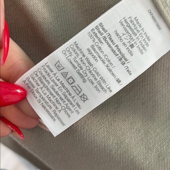 Madewell Western Shirt Easy Fit Button Down 100% Cotton Style NS445 Tan - Picture 9 of 12